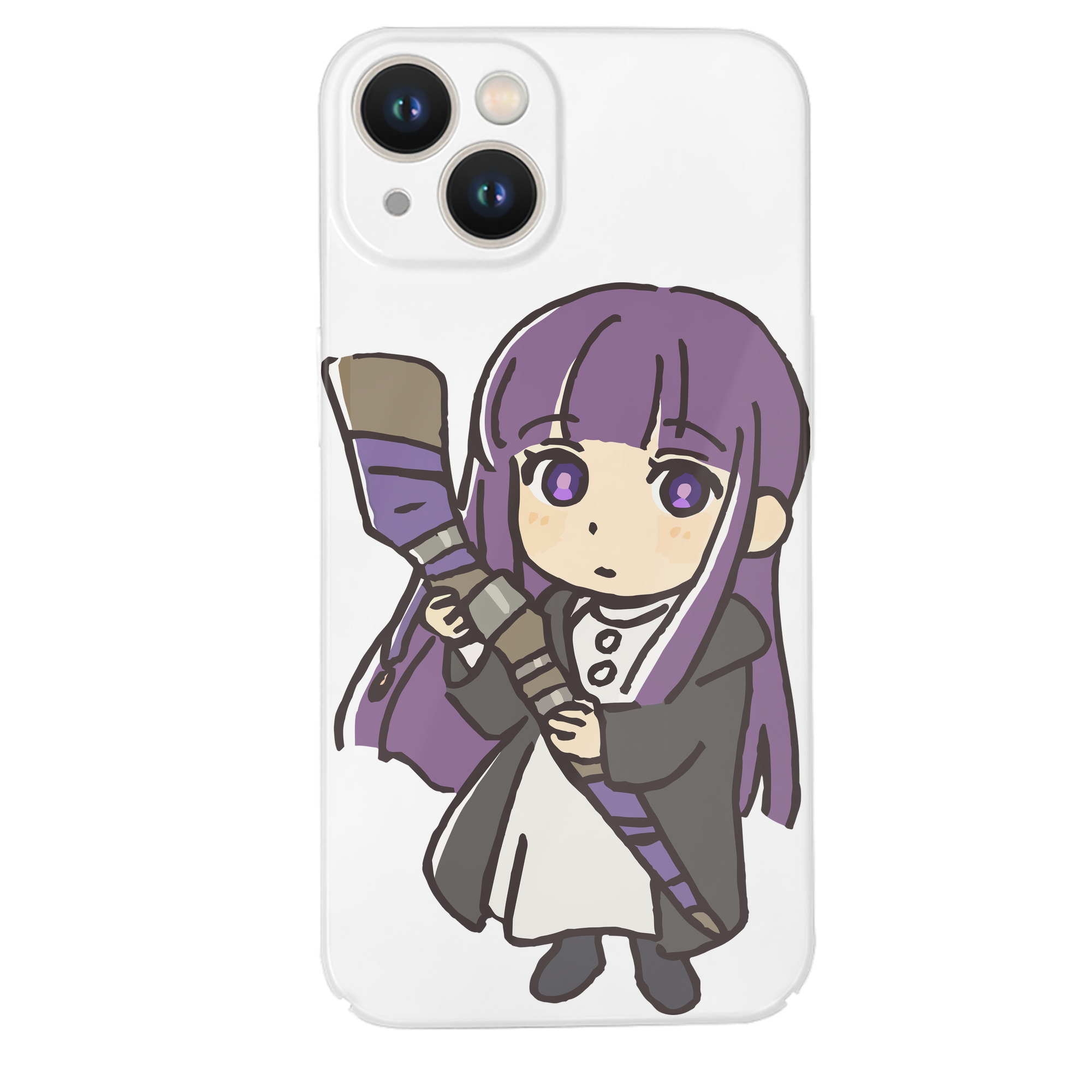 （画像用） 葬送のフリーレン Frieren 【iPhone 14シリーズ対応】ハードケース